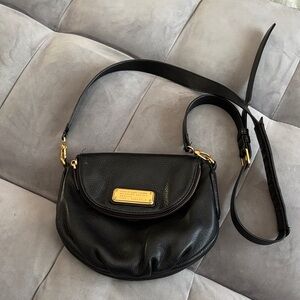 Vintage Marc Jacob’s Black Leather Crossbody Bag
